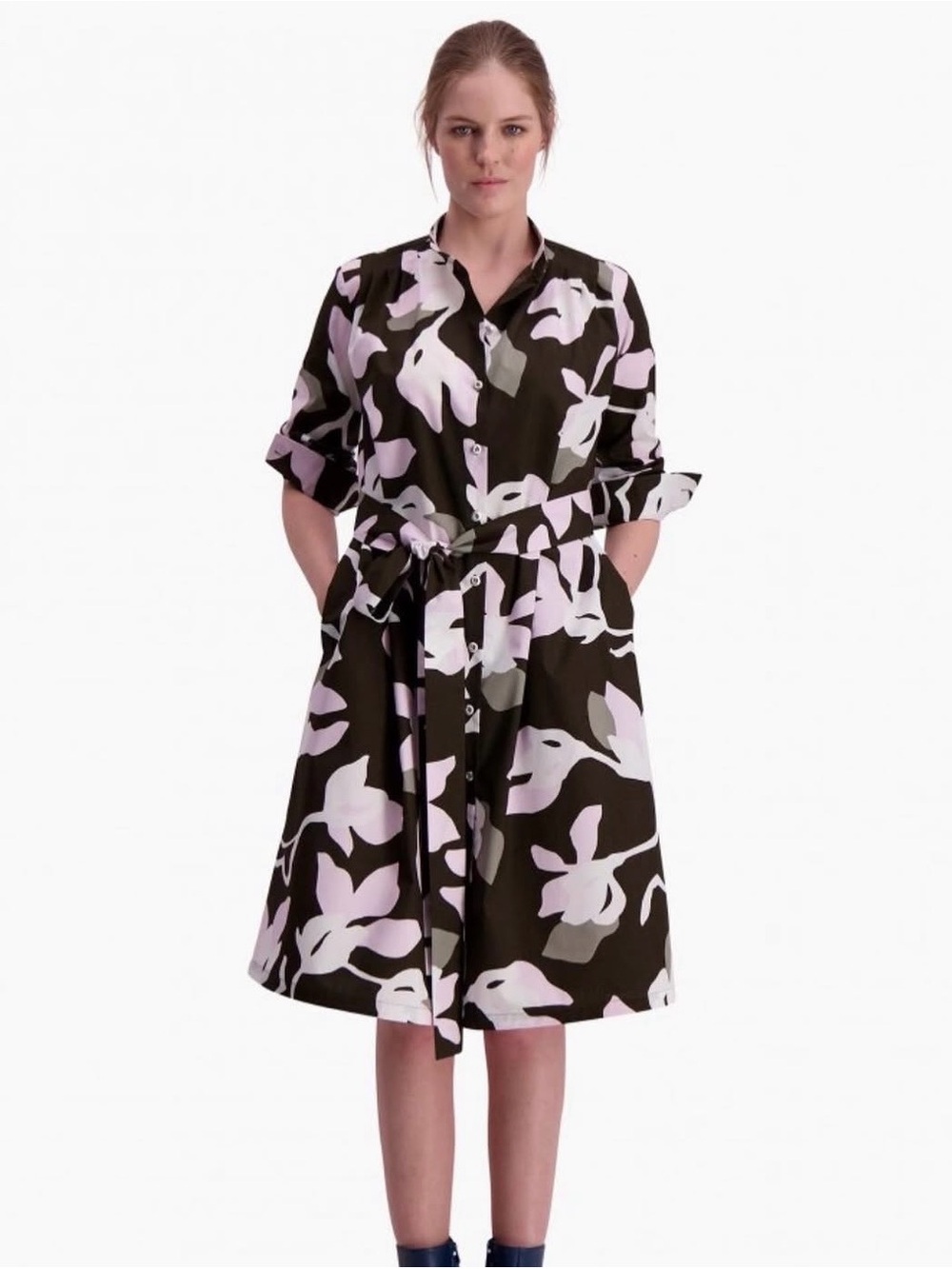 Marimekko Heijastus Katleija shirt dress.(runs large)